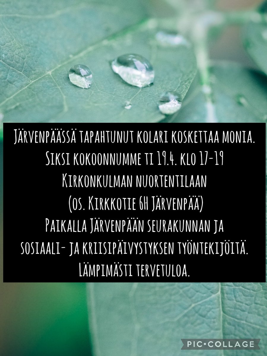Työntekijöitämme on paikalla, tulethan matalalla kynnyksellä, jos asia mietityttää tai koskettaa sinua. 
#keusokri #keusote #kriisityö #sosiaalijakriisipäivystys
