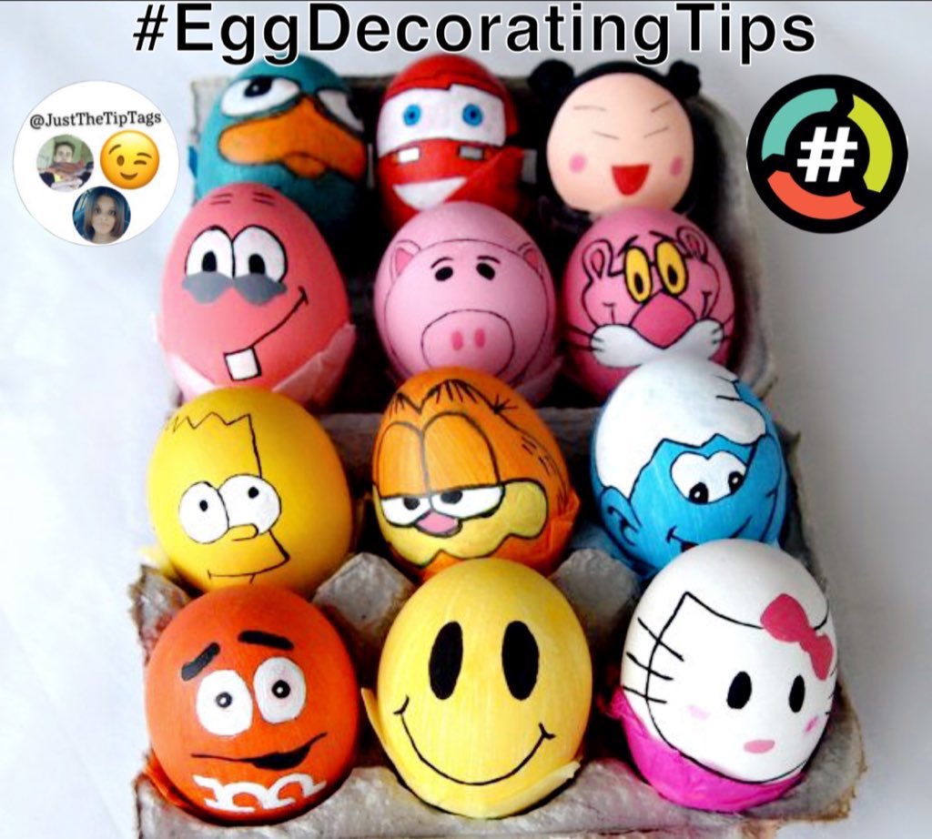 JustTheTipTags's tweet photo. Thanks for playing with us today!
Great #EggDecoratingTips
They were EGGSactly what we were looking for! We will see you next week but checkout the Sunday hashtag lineup and play them all!
part of @HashtagRoundup https://t.co/fOY13mnab7