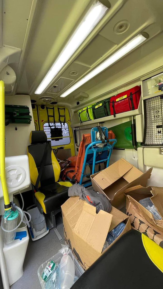 avalaina's tweet image. An entrepreneur from Sweden sold his yacht and bought ambulances for Ukraine. Thank you, a man unknown to me ❤️ We appreciate your support during this difficult time for all of us! 
Source Вгору