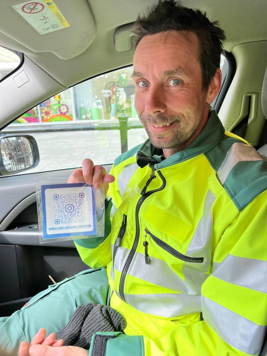 avalaina's tweet image. An entrepreneur from Sweden sold his yacht and bought ambulances for Ukraine. Thank you, a man unknown to me ❤️ We appreciate your support during this difficult time for all of us! 
Source Вгору