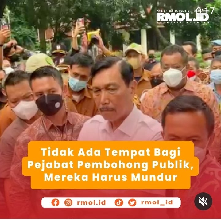 #LuhutPembohongBesar 
#LuhutPembohongBesar 

Pejabat pembohong harus mundur...✍️⛏️