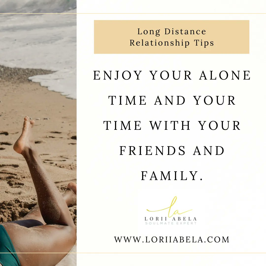MatchmakerLorii's tweet image. You are alone, but you are not lonely unless you choose to feel like it. You don’t have to let your world revolve around your partner — you still have you, your friends, and your family.

#LDR #matchmakertips