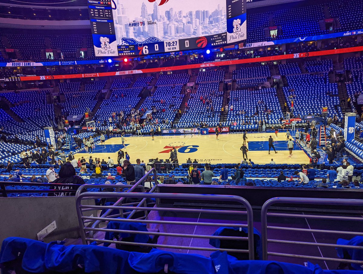 SeanKipple's tweet photo. Amazing seats, great W. Thanks @nbatopshot https://t.co/Cy4106YkbW
