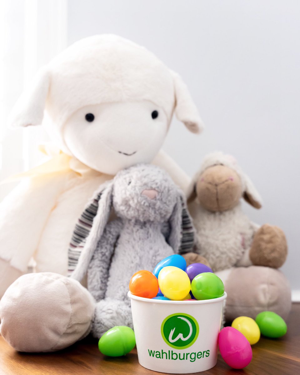From all of <a href="/WahlburgersCA/">Wahlburgers Canada</a>, we wish everyone sunshine, good times and egg-tra happy Easter! 🐣 

Wondering what’s open today in Toronto? WE ARE at 🕦 11:30AM for both dine-in and takeout.

#WeReOpen #Easter