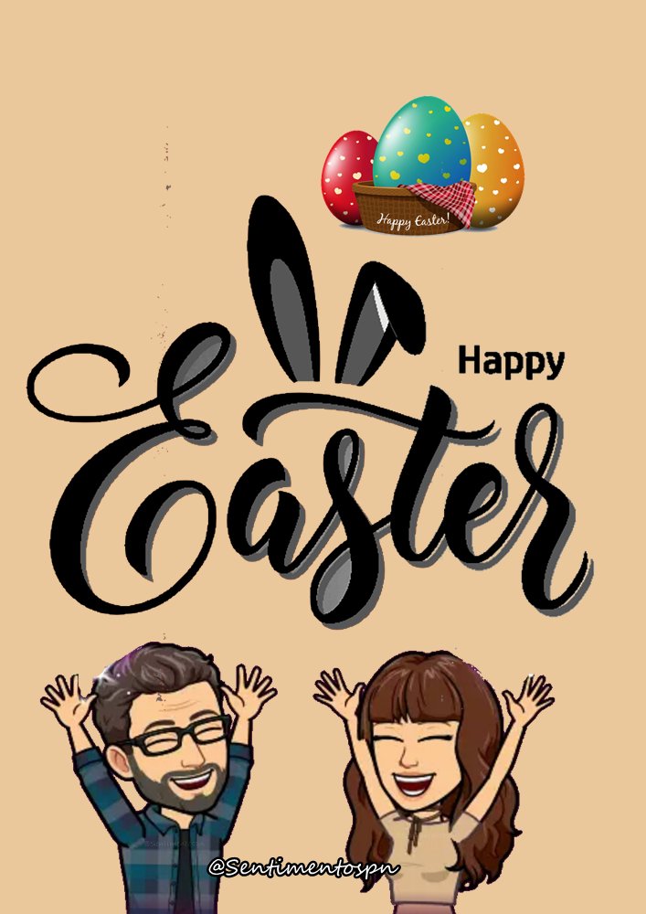 ChucknAmara's tweet photo. Happy Easter from Chuck and Amara!! 🐰💖 @bigEswallz @RobBenedict #adventuresofchuckandamara https://t.co/WHqaXQSYTA