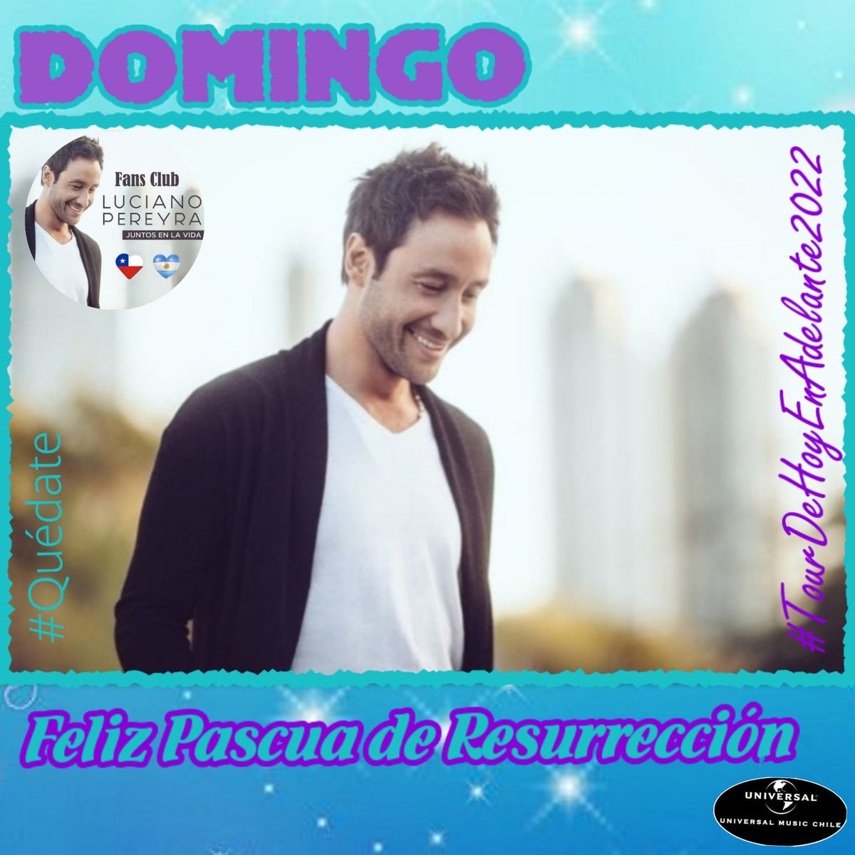<a href="/LucianoPereyra/">Luciano Pereyra</a> Bendiciones para ti y tu familia 🙏🏻❤️🙌🏼
<a href="/Juntosenlavida/">Fc OficialJuntos en la Vida 🇨🇱♥️ 🇦🇷</a> 🇨🇱❤️🇦🇷 
#QUÉDATE ❤️