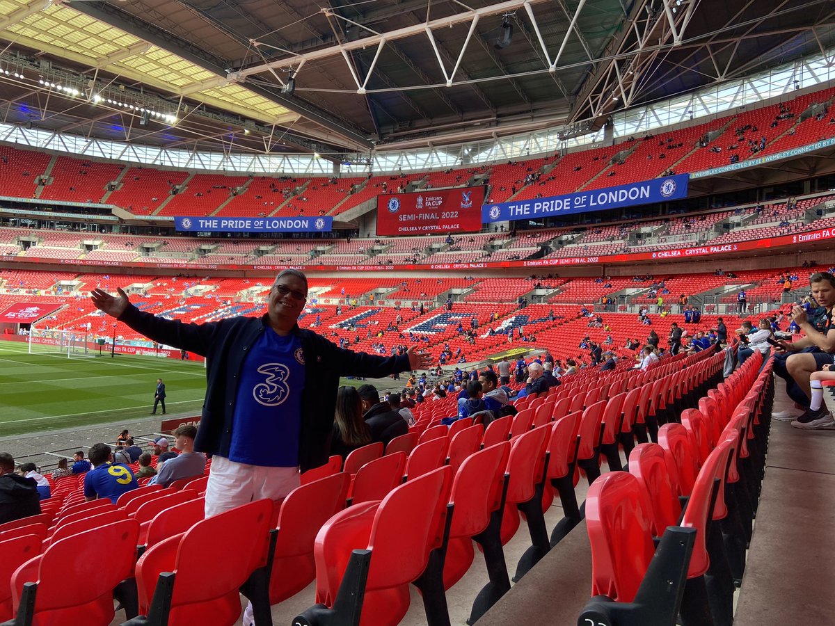At Wembley ⚽️