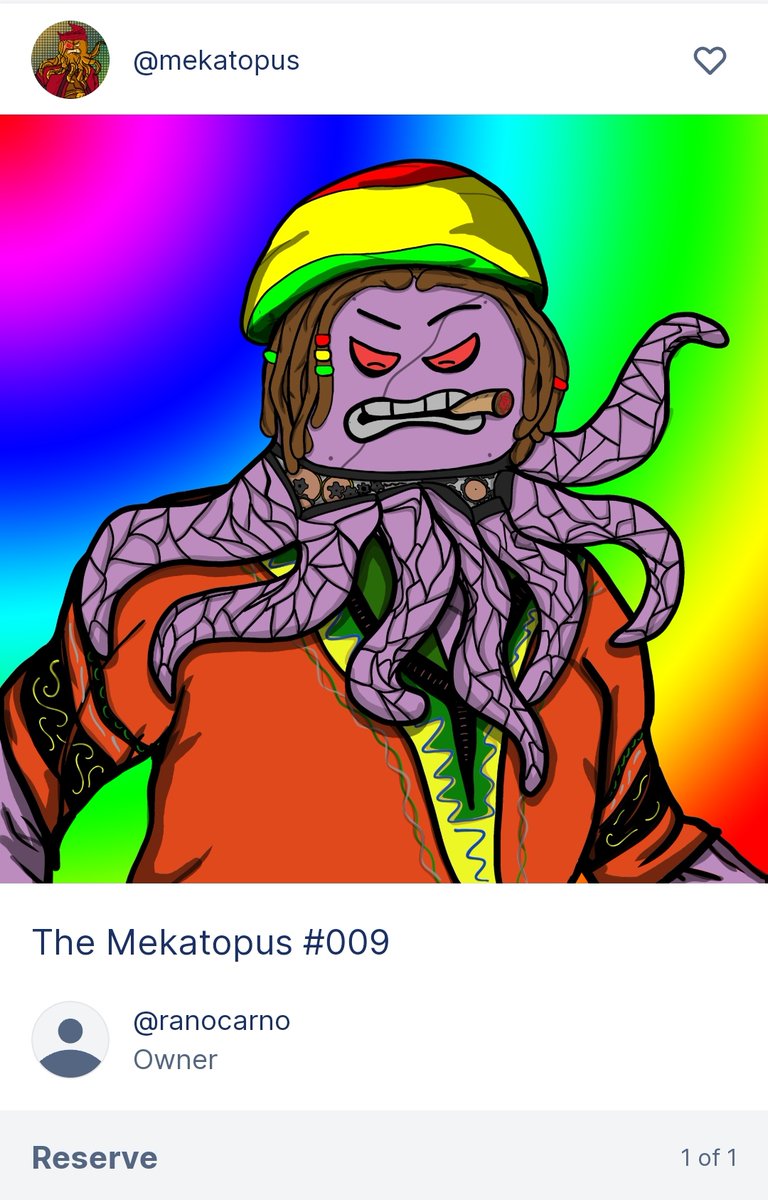 mekatopus's tweet photo. WOW! Thank you very much to our very first buyer, Mr. @yasinbasharudin not only 1 but 2 of these dangerous creatures on @pentas_io . #mekatopus surely will be minted more soon! Thanks again for all the love and support.

#nft #pentasio #pentasian https://t.co/RqwB4cxoms