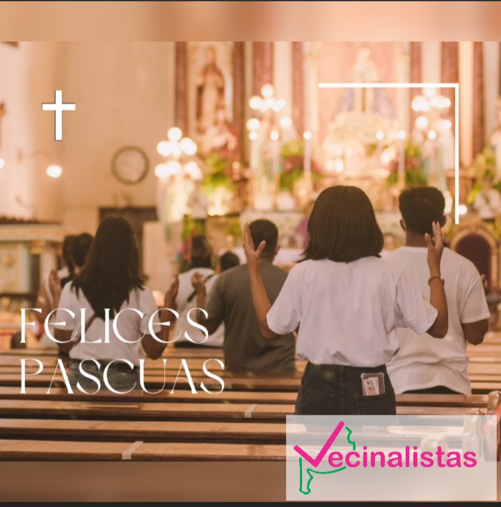 ✝️Les deseamos muy FELICES PASCUAS.
#DomingoDeResurreccion 
#pascua #felicespascuas 
#Vecinalistasba
#Vecinalistas
#VecinalistasBonaerenses
