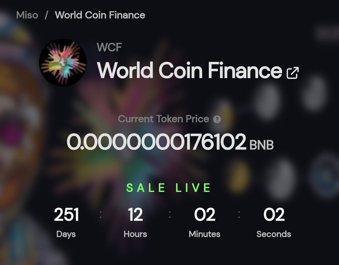 @WorldCoinFinanc Presale is Live and #Trending   Participate on @SushiSwap . Fortune or not??  Telegram https://t<a class="tags" target="_blank" title="On Twitter" href="/?out=eyJ0eXAiOiJKV1QiLCJhbGciOiJIUzUxMiJ9.eyJpYXQiOjE3MjY1ODQ2MjUsImlzcyI6InR3cG9ybnN0YXJzLmNvbSIsIm5iZiI6MTcyNjU4NDYyNSwiZXhwIjoxNzU4MTIwNjI1LCJyZWRpcmVjdF91cmwiOiJodHRwczovL3R3aXR0ZXIuY29tL1dvcmxkQ29pbkZpbmFuYyJ9.4rgMuUly05VHMW7LqY5plVoDePSrzKT6EUWVDzEsXfKMq9MP0APnz4nxKXj8N5MqgrsEgwVw5yuePliBRdzhLw">@WorldCoinFinanc</a><a href="/tag/trending"class="tags">#Trending</a><a href="/tag/africa"class="tags"><span>#africa</span></a><a href="/tag/bsc"class="tags"><span>#bsc</span></a><a href="/tag/bitcoin"class="tags"><span>#bitcoin</span></a><a href="/tag/bnb"class="tags"><span>#bnb</span></a><a href="/tag/btc"class="tags"><span>#btc</span></a><a href="/tag/binance"class="tags"><span>#binance</span></a><a href="/tag/worldcoinfinance"class="tags"><span>#worldcoinfinance</span></a>