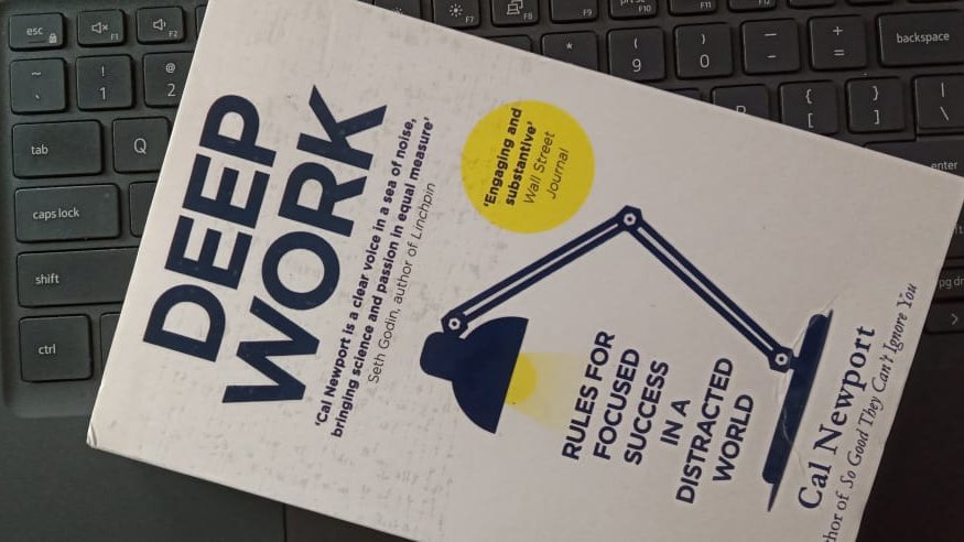 Thanks <a href="/tanaypratap/">Tanay Pratap</a> for this book.

I would try to complete it by consistently reading a few pages daily. Let's see how far I go. 

Hope I don't get distracted, as the title says, "Rules for focused success in a distracted world".

Thanks <a href="/teamtanay/">TeamTanay</a> too.