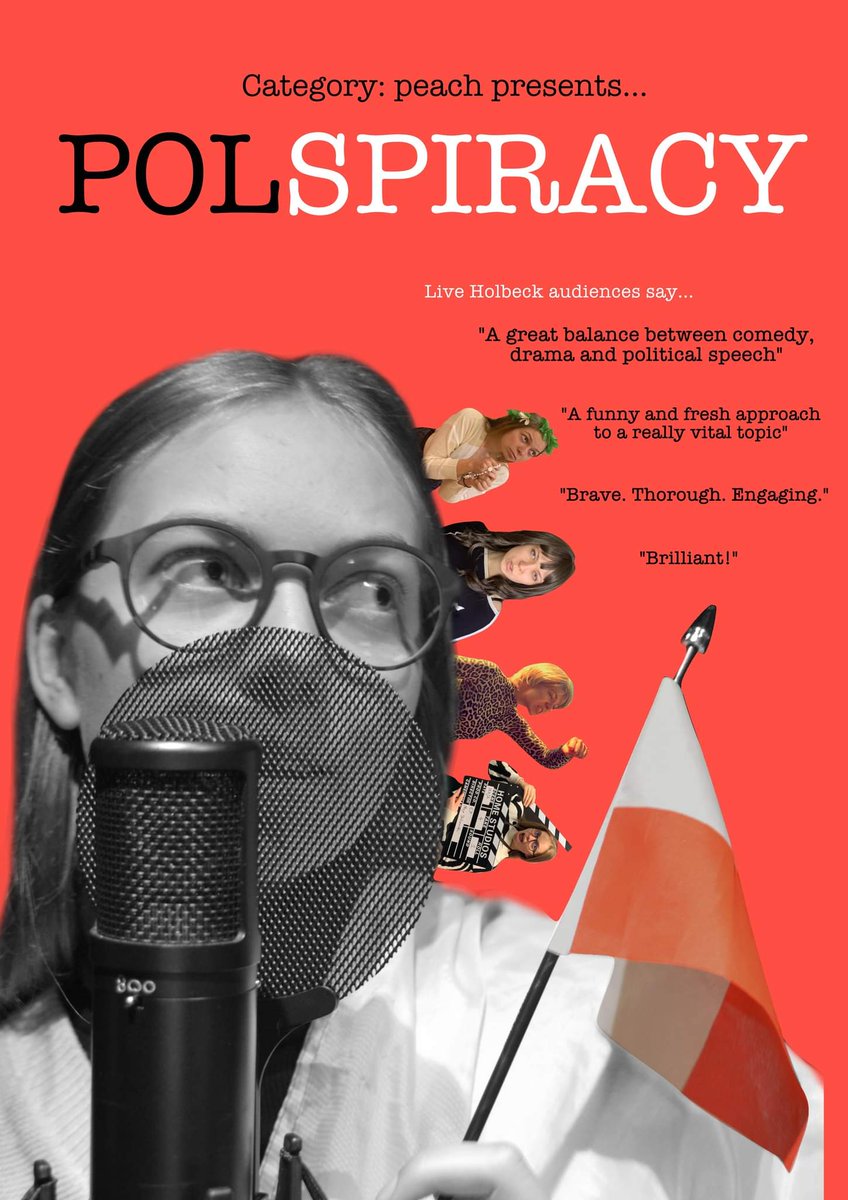 With 3 days to go until Pol-Spiracy, its insane that I'm doing my first one woman show🤯 

Surprisingly I've felt vulnerable talking about my culture and Polish injustices. 

But I'm excited to connect with &amp; show my community how welcoming theatre can be!
upstairsatthewestern.com/whats-on/