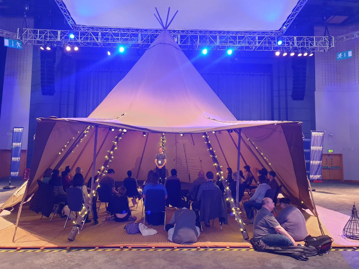 SammyConnell1's tweet photo. We’ve held #wellnesssessions at our @NASUWT conference - mindfulness, standing yoga, seated exercise, Thai chi, music therapy and Bhangra dance 👏🏻 all so popular and well received. Next year we’re at @SECGlasgow 🏴󠁧󠁢󠁳󠁣󠁴󠁿 @GlasgowTourism - #nasuwt22 delegates - send us your ideas 💡 https://t.co/P06fRg7r7l