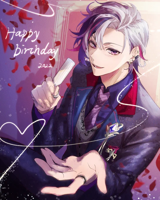 生まれてきてくれてありがとう〜‼️🎂🎉
#不破湊生誕祭2022  #絵スコート 