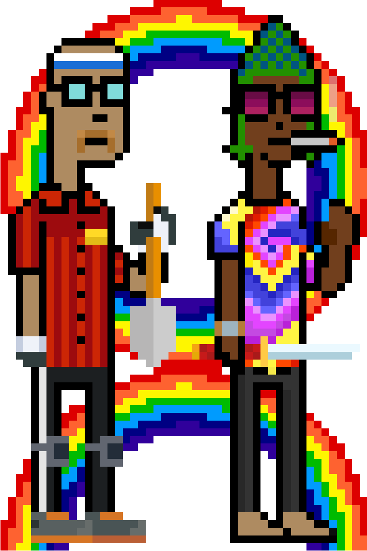 <a href="/pridepunks2018/">PridePunks</a> X <a href="/CompletePunks/">Complete the Punks (MINTING NOW)</a>
