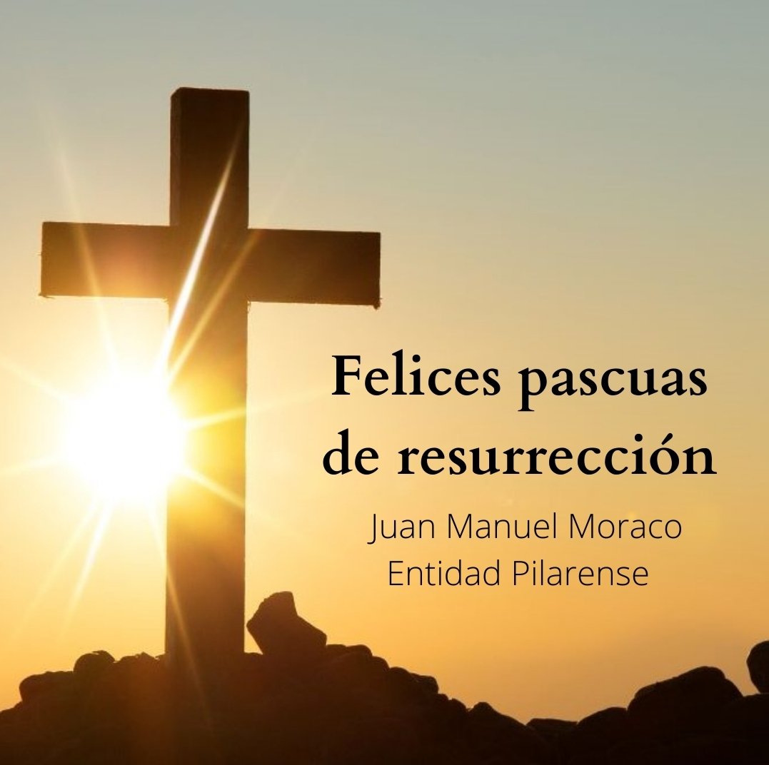 Felíces Pascuas de resurrección