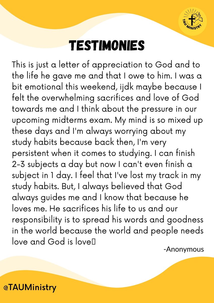 TAUMinistry tweet picture