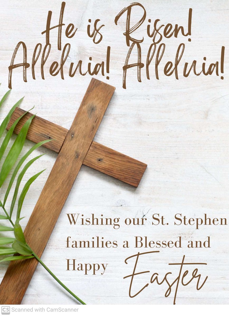 Happy Easter to all of our St. Stephen families ✝️⛪🐰🐣 <a href="/YCDSB/">York Catholic District School Board</a> <a href="/DomenicScuglia/">Domenic Scuglia -</a> <a href="/TimLaliberte/">Tim Laliberte</a> <a href="/DinoGiuliani9/">Dino Giuliani</a>