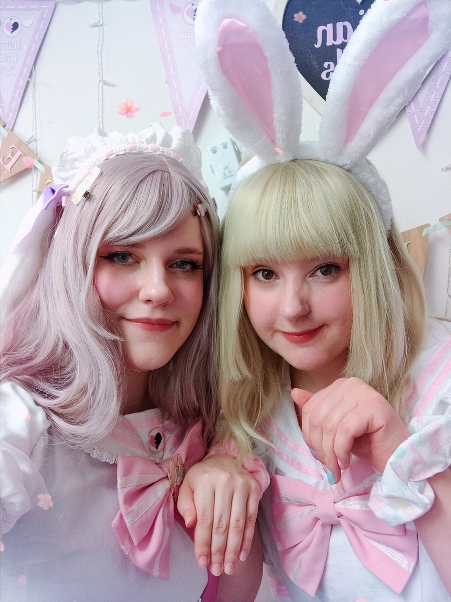 ChiMeian's tweet photo. Although I'm not so sure how sorry Chiyo-san really was for her bunny girl baking endeavours, it was certainly fun to spend time as one and embrace the pyon pyon magic 🐰 while also getting to see our wonderful Ojou-sama and Goshujin-sama again!

Happy Easter mina-sama (⁎˃ᆺ˂) https://t.co/Uzlm24tNHk