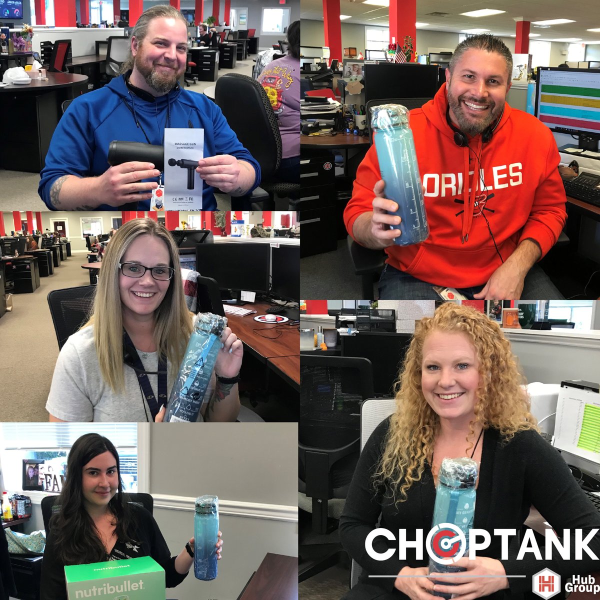 We held a #stepchallenge for the month of March and had over 50 participants, logging over 8.9 million steps! Congrats to the top steppers and the winning team. 

We want you to work happy and healthy at #Choptank! #applynow: hubs.la/Q018cp150