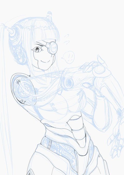 メカジュリ途中 