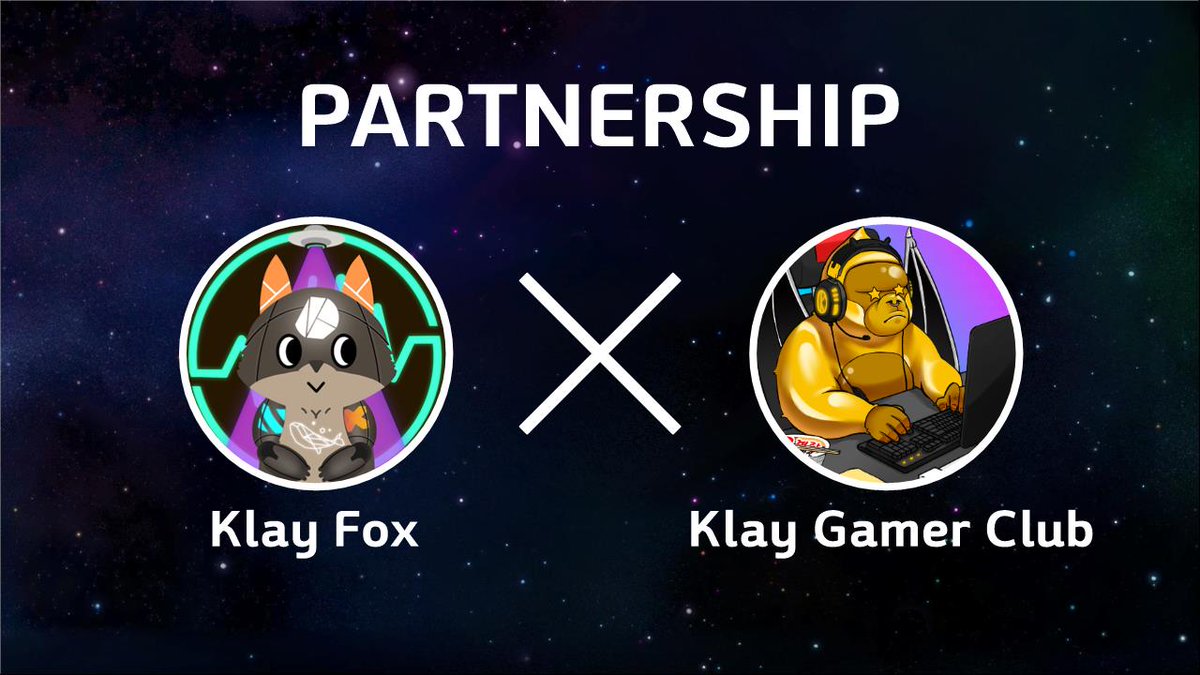 [KGC 파트너쉽 체결]

<협업 내용>
마케팅 협업 및 클레이튼 생태계 확장

<에어드랍, 화이트리스트 이벤트>
구글폼 참고
forms.gle/W3JCDsLRYaLeyK…
@klaygamerclub
