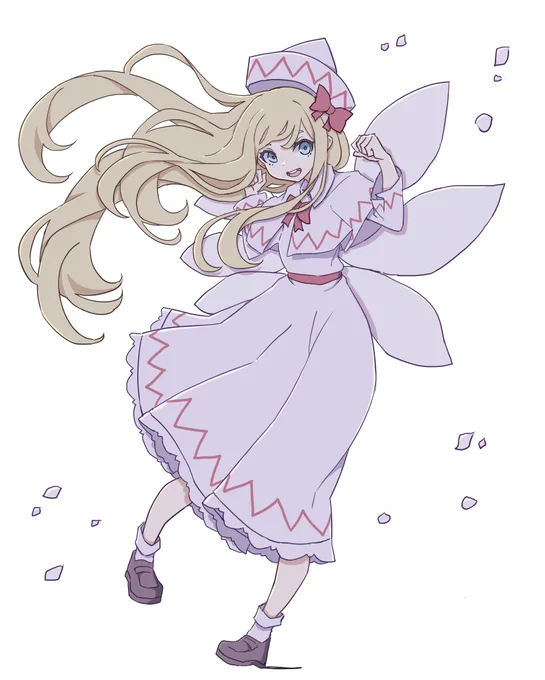 #深夜の真剣お絵描き60分一本勝負 
リリーホワイト 