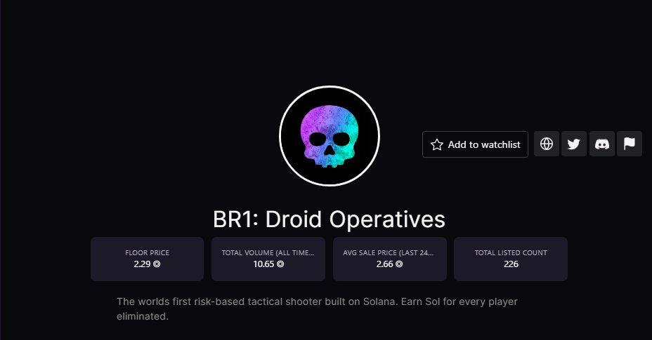 Secondary market live now on Magic Eden for those who missed out on minting a droid

magiceden.io/marketplace/br…

#BR1METAVERSE

#Solana #MagicEden #SolanaNFTs