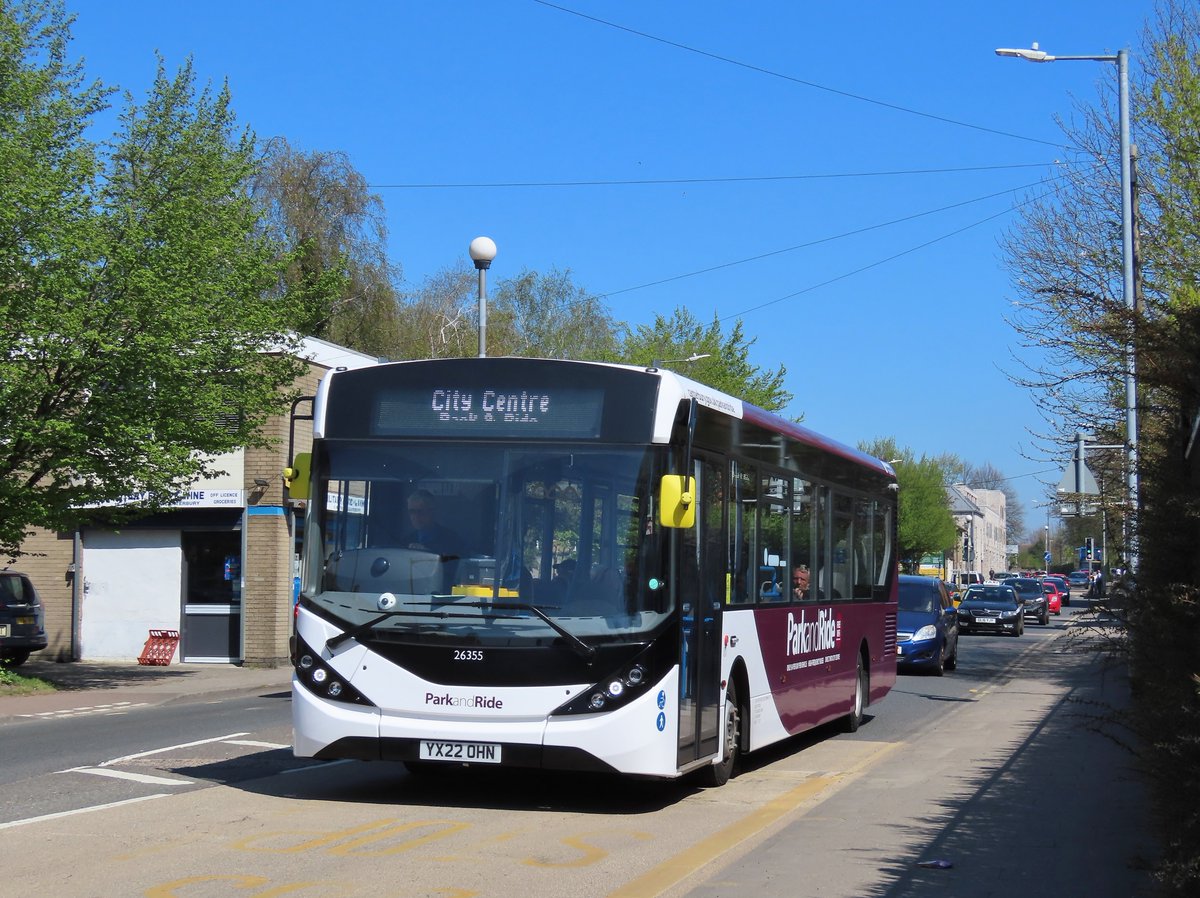 Yesterday I ventured over to Canterbury (from Hastings, by bus) to catch <a href="/StagecoachSE/">Stagecoach South East</a>'s brand new <a href="/ADLbus/">Alexander Dennis</a> E200MMC's acquired for the Canterbury Park &amp; Ride. The 3 branded buses, 26354 YX22OHL, 26355 YX22OHN and 26356 YX22OHO were snapped around the city centre.