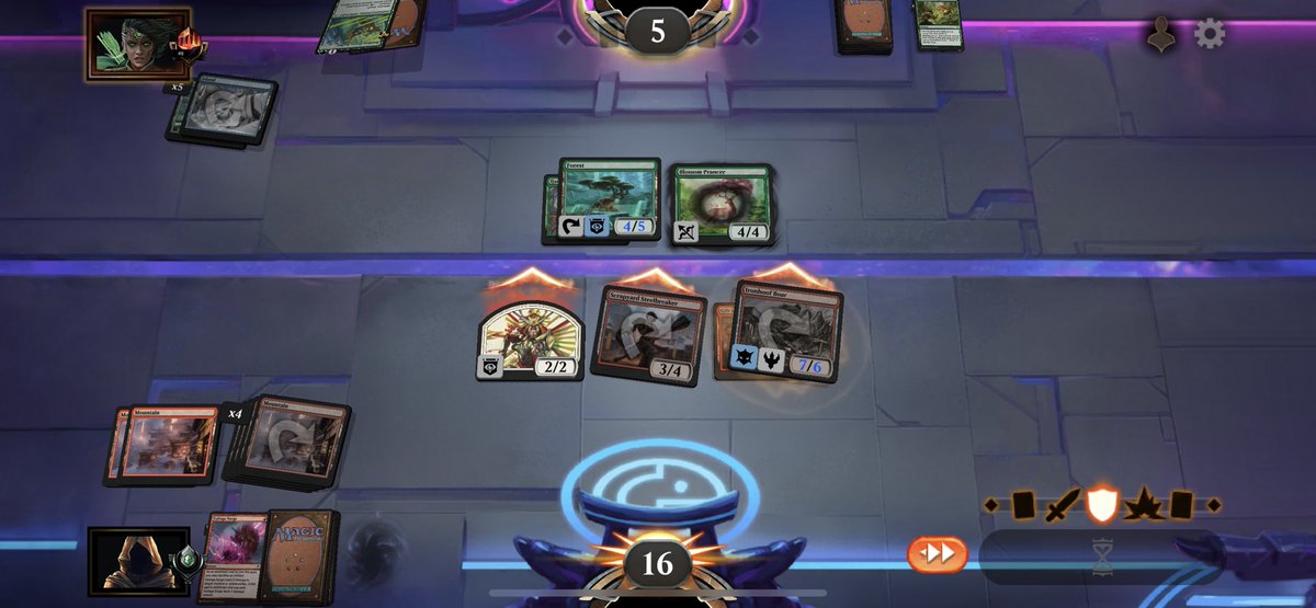 Downloaded <a href="/MTG_Arena/">MTG Arena</a> and I’m hooked! 

#Kamigawa has been really enjoyable. 

Took some inspiration from @kimjoshu while drafting this mono-red monstrosity. 

#MagicTheGathering