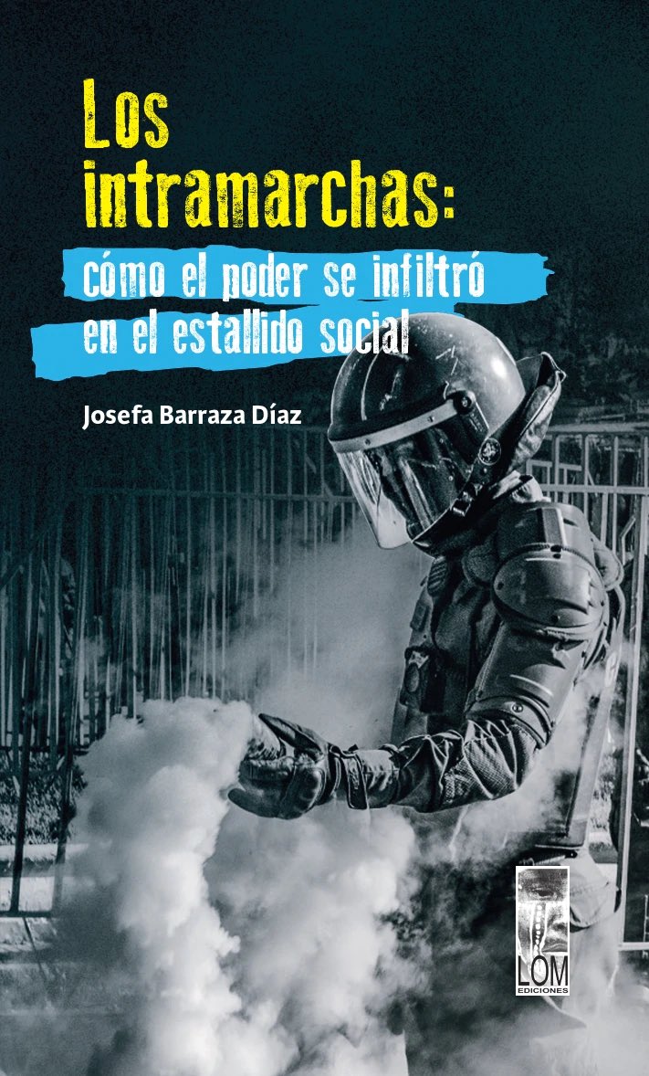 🔴 Dale retweet a esta publicación y estarás participando por un ejemplar de “Los intramarchas”, libro de la periodista <a href="/masterjosefa/">Josefa Barraza</a> que recoge casos de <a href="/Carabdechile/">Carabineros de Chile</a> infiltrados durante el estallido. Gentileza de @LomEdiciones.

El ganador o ganadora se anunciará a las 22 horas