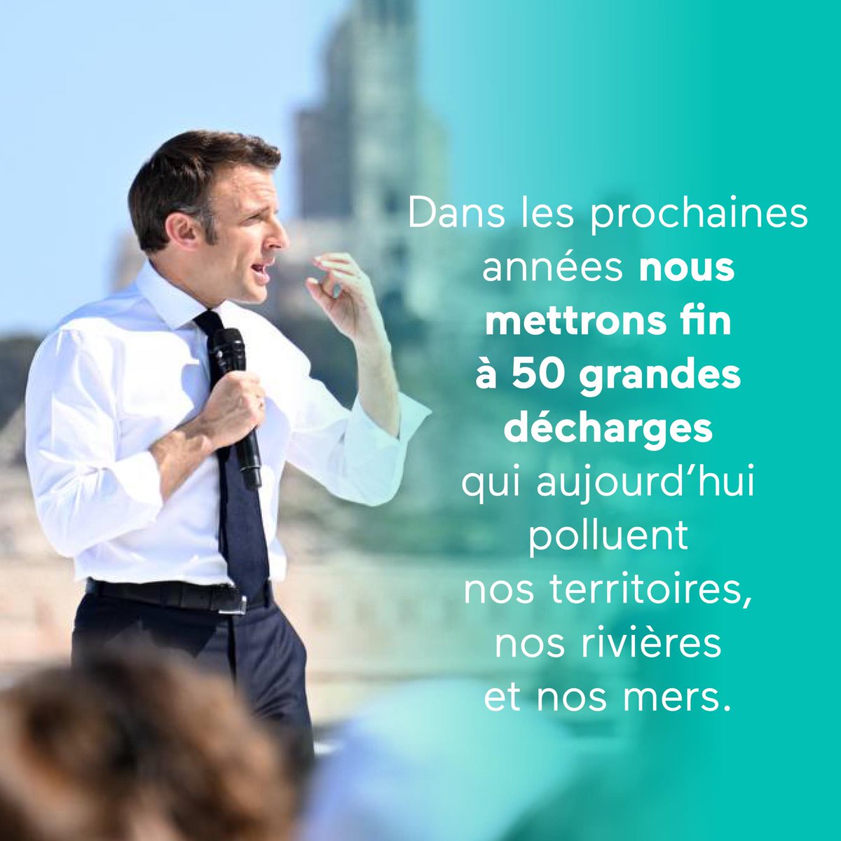#EmmanuelMacron #JevoteMacron #presidentielles2022 #secondtour #JeVoteMacronAuDeuxiemeTour #MacronMarseille
Pour la beauté de nos paysages et pour protéger notre biodiversité, nous nous battrons partout contre les décharges.