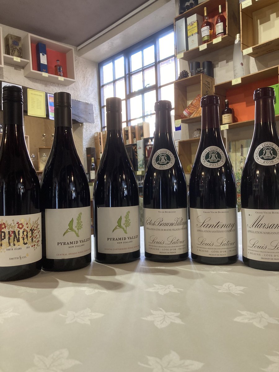 Our Pinot Noir tasting is being held on Friday night! 🍷 Call us on 01530 412536 to book your place. #loveashby #shoplocal #pinotnoirlovers #winetasting #louislatour