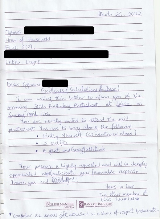 MaxOfLagos's tweet image. #30Daysof30 Lmao how can someone be paying my salary and also referring to me as head of household, women are fraudsters. Anyway I kuku attended the shoot, so I won't receive query 🤣🤣🤣