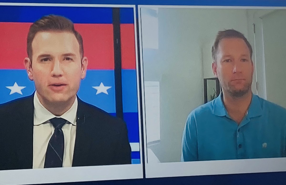 PatCothamMeck's tweet photo. Last guest on @FlashpointWCNC hosted by @Bentnews is Republican David Merrill whose priorities are “public safety and affordable housing.” Says, if elected, he would only serve two terms and then relinquish to someone else. #HeSaidIt #TuneInNextSunday #BeInformed #GreatShow https://t.co/9G3ILT3L0H
