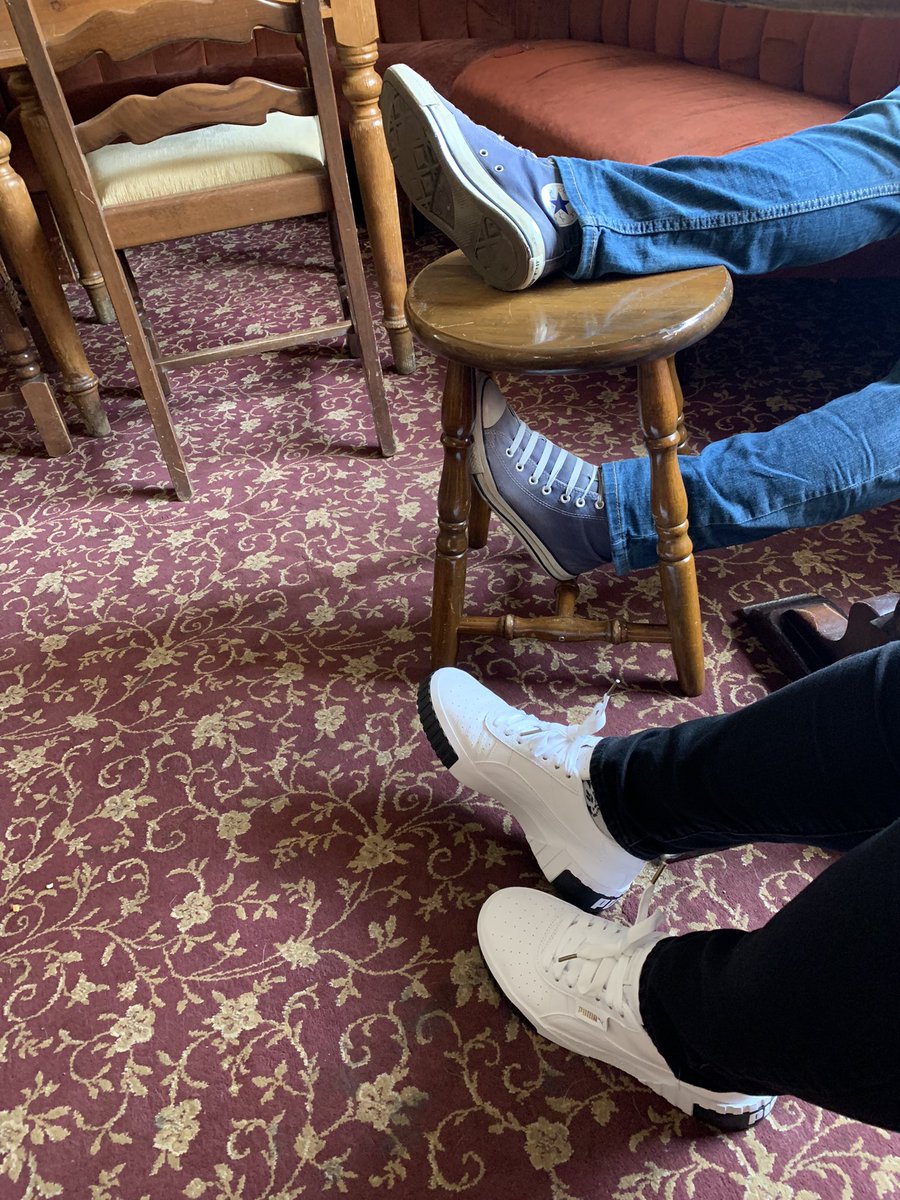 Today is very much a sneaker day!