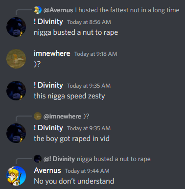 Divinit53411538's tweet photo. @Cosmicalbody Cosmic/avernus admitting to busting a nut to a r@p3 video #cancel #cancelAvernus https://t.co/6vqcccFqO5