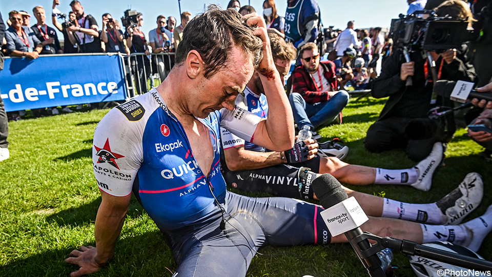 💬 "Kalf!"

Yves Lampaert wil de man die hem ten val brengt in Roubaix geen supporter noemen:
sporza.be/nl/artikels/-k…