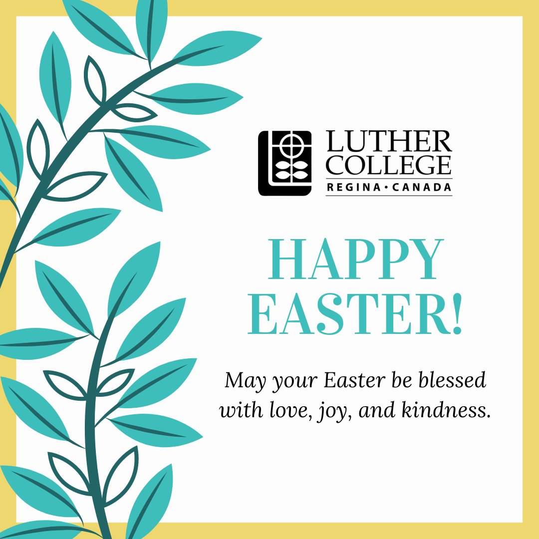 Happy Easter from everyone at Luther College!