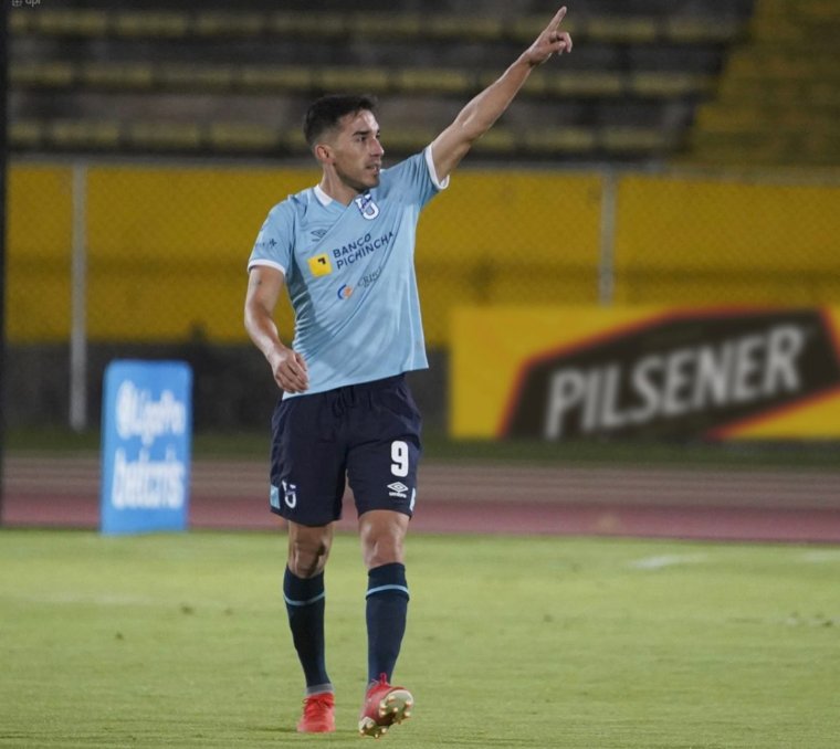 LaSolapaOk's tweet photo. #EntrerrianosPorElMundo | #SerieA 🇪🇨

Lisandro Alzugaray facturó un Hattrick en el triunfo 3-1 de Universidad Católica ante Independiente del Valle por la 8° fecha del campeonato ecuatoriano https://t.co/NhkPdwzouZ