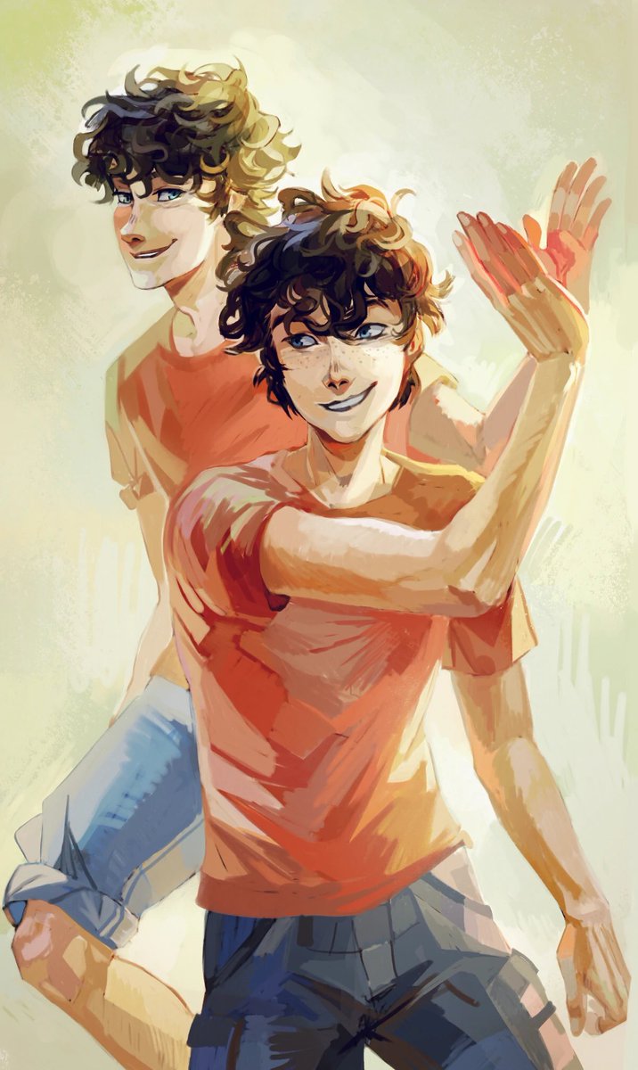 Exowills's tweet photo. So I may or may not be drawing the Stoll Brothers #PercyJackson #stollbrothers #connorstoll #travisstoll https://t.co/ZQbchigFLv