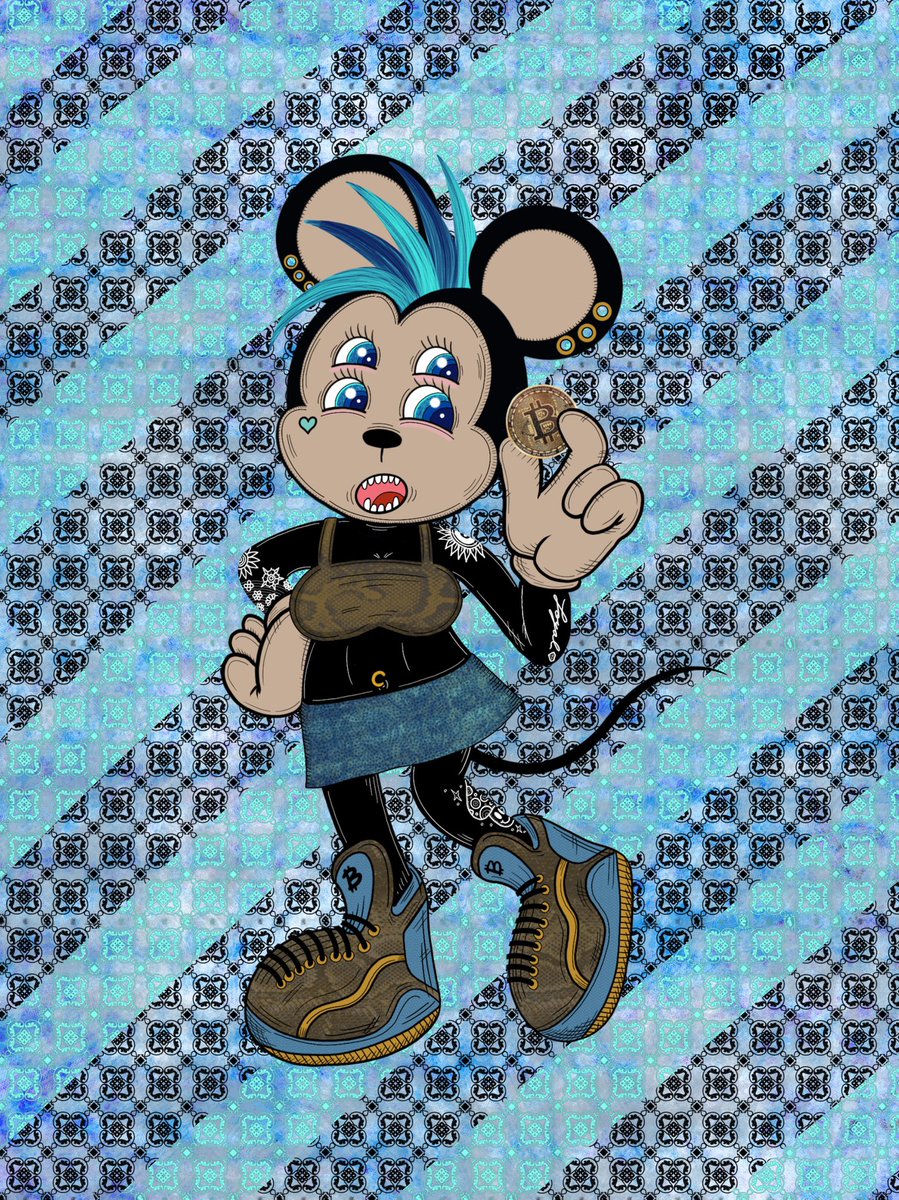 zaint_artworks's tweet photo. Happy Sunday! I just canโt an wonโt stop creating and sharing, Been dropping new characters on my Bit Mouse seriesโฆ๐ฅ๐ฏ๐ฅณ๐ฅwe are almost there โฃ๏ธhttps://t.co/DE2E40wRH6 #NFT #NFTs #NFTartist #NFTCommunity #nftcollector #cryptoart #bitmouse #zaint https://t.co/ZySl8wlWgG