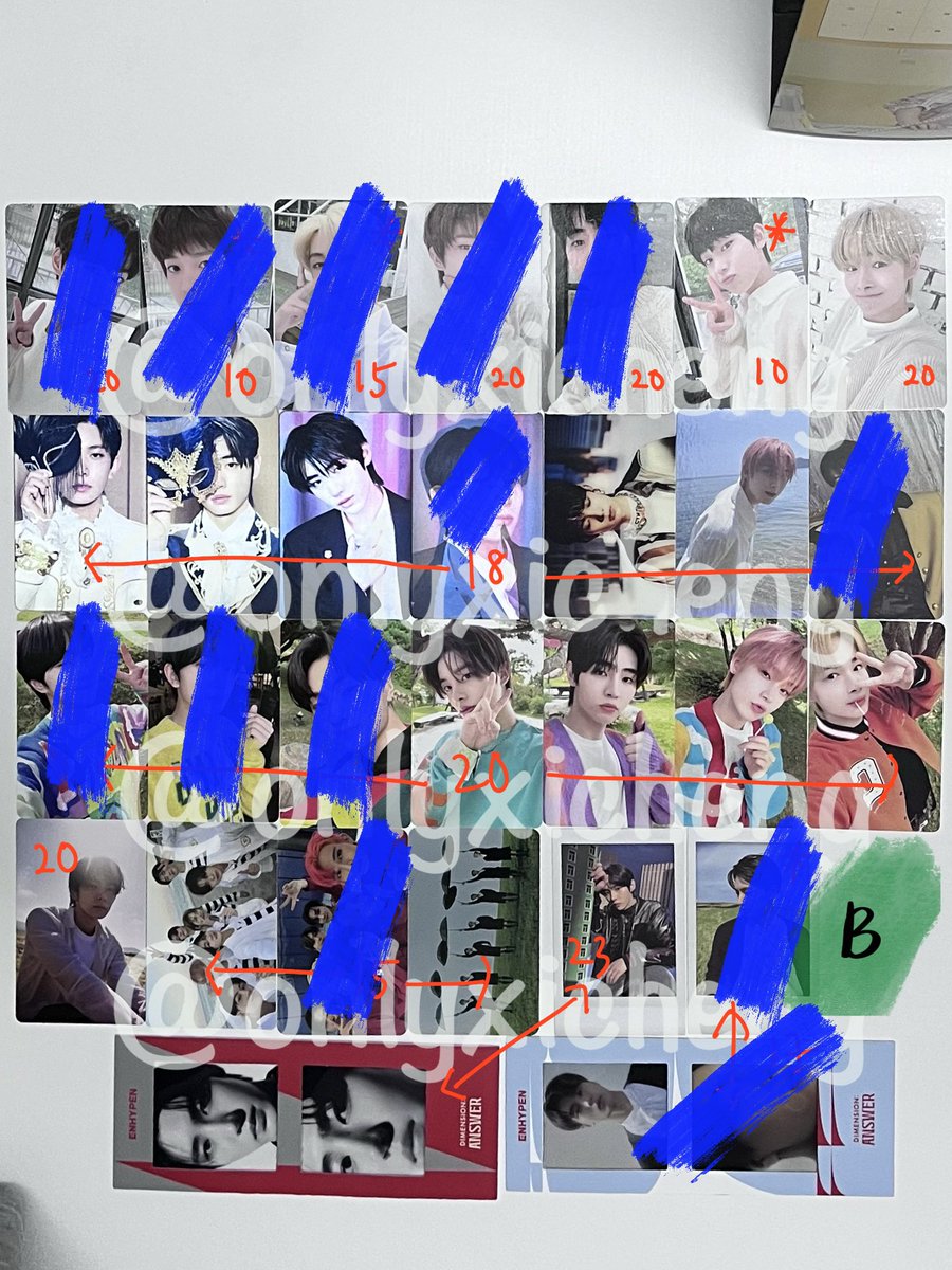 onlyxicheng's tweet photo. UPDATE 🌽🌽  #pasarENHYPEN 

🏷 hee sg id 21 hee jay sg id 22 sunghoon niki bdo hee jake hakanai https://t.co/zNgm1BiOc0
