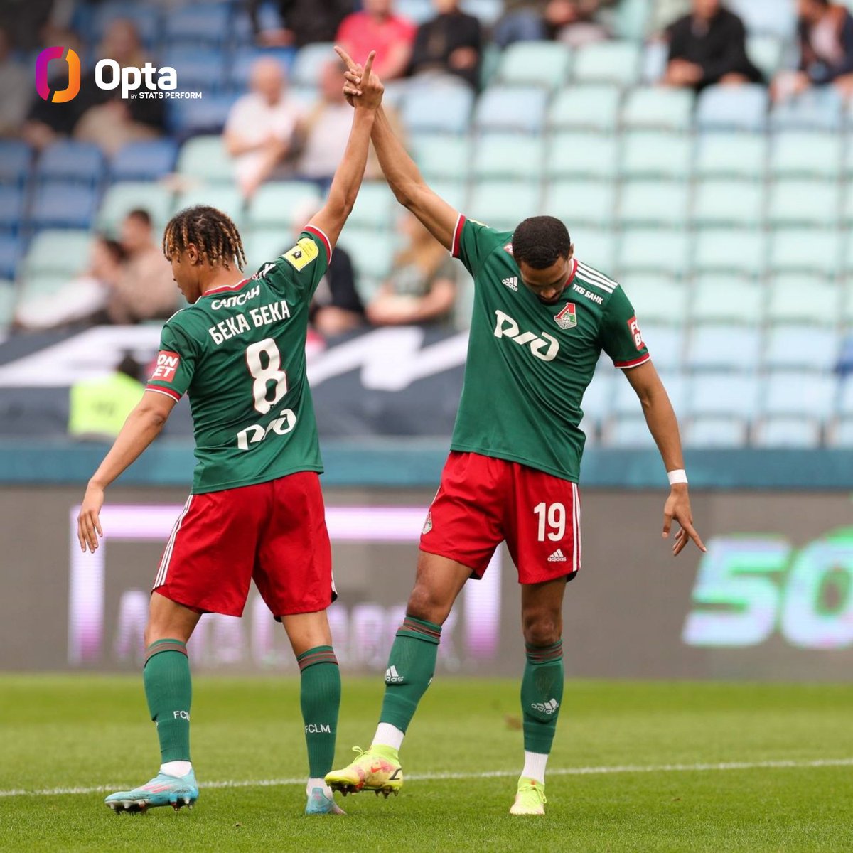 19 - <a href="/fclokomotiv_eng/">FC Lokomotiv Moscow</a> have gained 19 points from losing position in the RPL this season (15 games - W5 D4 L6), at least seven more than any other team in the league this term. Temper.
