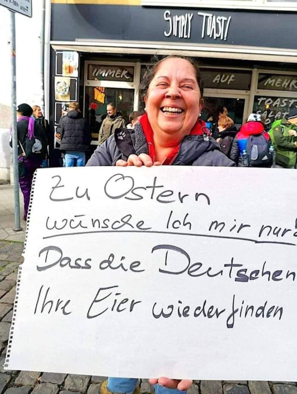 Joana Cotar on Twitter "Möge der Wunsch in Erfüllung gehen. 😁🥚🥚 https//t.co/kmMVoU4rqB" / Twitter