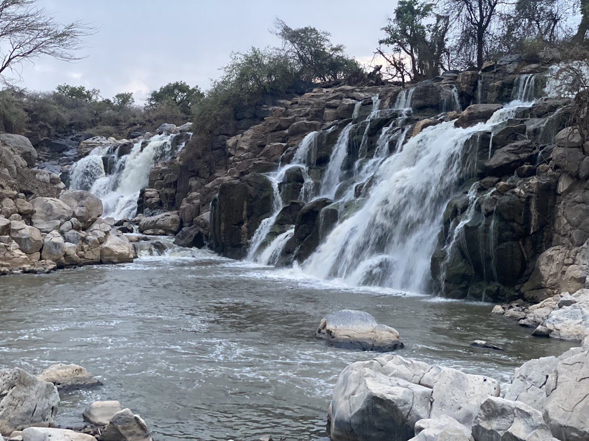 FlawlessinET's tweet photo. #dinner time at #awashpark. Heat has gone down, perfect evening for a sunset dinner. No one does it like @KuriftuS. Just gorgeous! #ethiopia. It ainβt no safari like park, come for the resort & waterfall. https://t.co/koPT2dV6qR