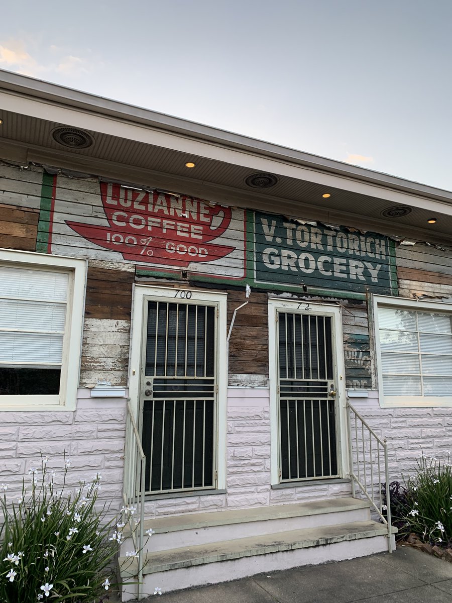 _KNY_'s tweet photo. @VinnieTortorich I was walking the other day and noticed that they were doing a remodel on a home that must have been a corner store at some point. I live on Annunciation street. This is a couple blocks off of Napoleon, near Tchoup. Uptown, NOLA of course. https://t.co/8B8YJRXaUN