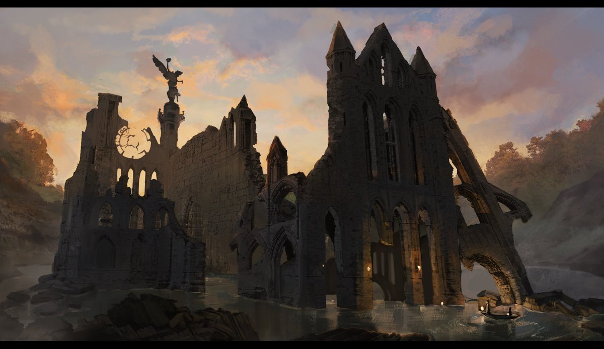 *dusts off this account* hi 

#environmentconcept #conceptart #ruins
