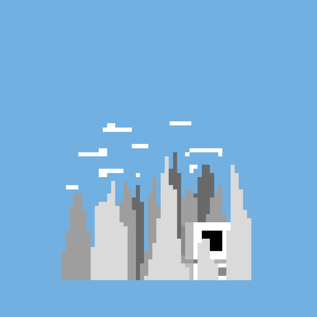 The city Computer is here ! <a href="/110/">Mo Ali</a> !

#island #voxelart  #art #peace #NFTs #NFTartist #bluescreen #Computer #free #nft