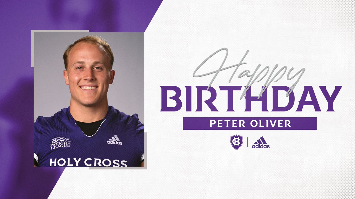 HCrossFB's tweet photo. We're wishing a happy birthday to Peter Oliver! 🎉
#GoCrossGo https://t.co/qHVrhMqgMf